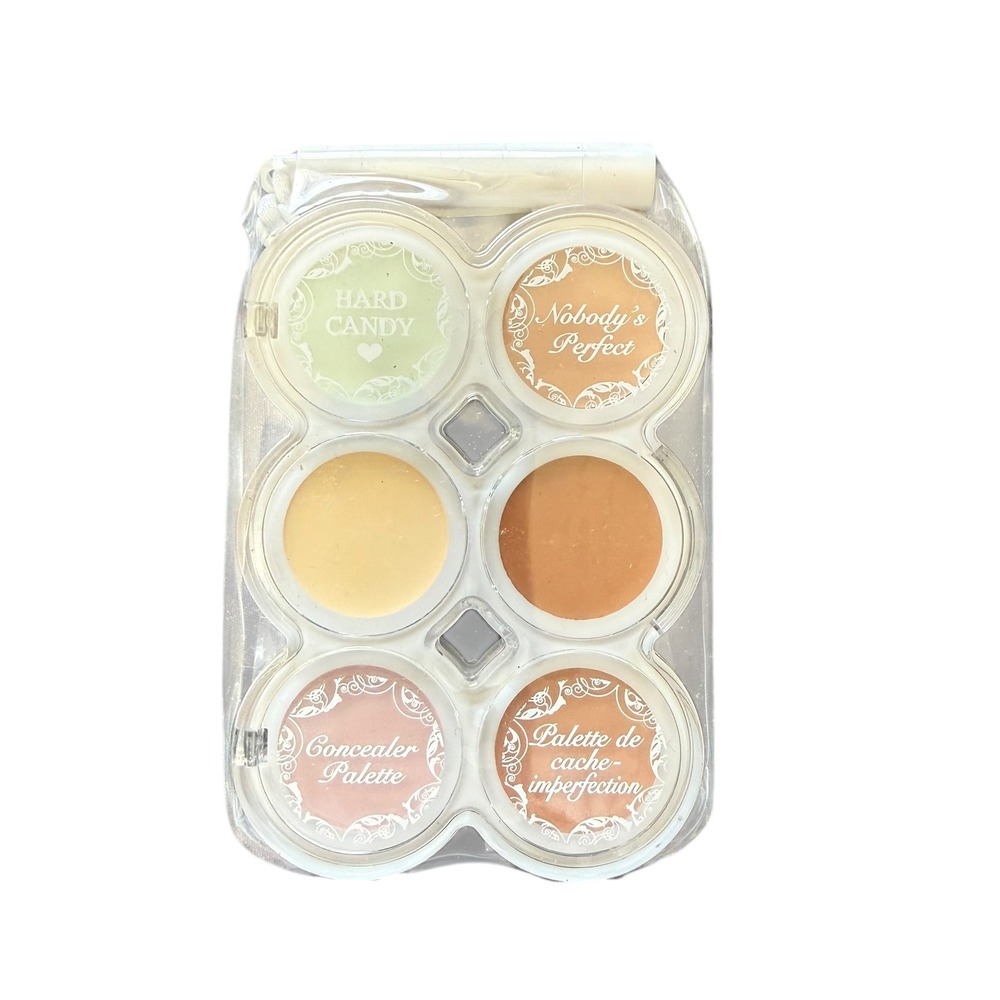 Hard Candy Nobody's Perfect Concealer Palette $2/10 OS Medium 134 New Sealed 6